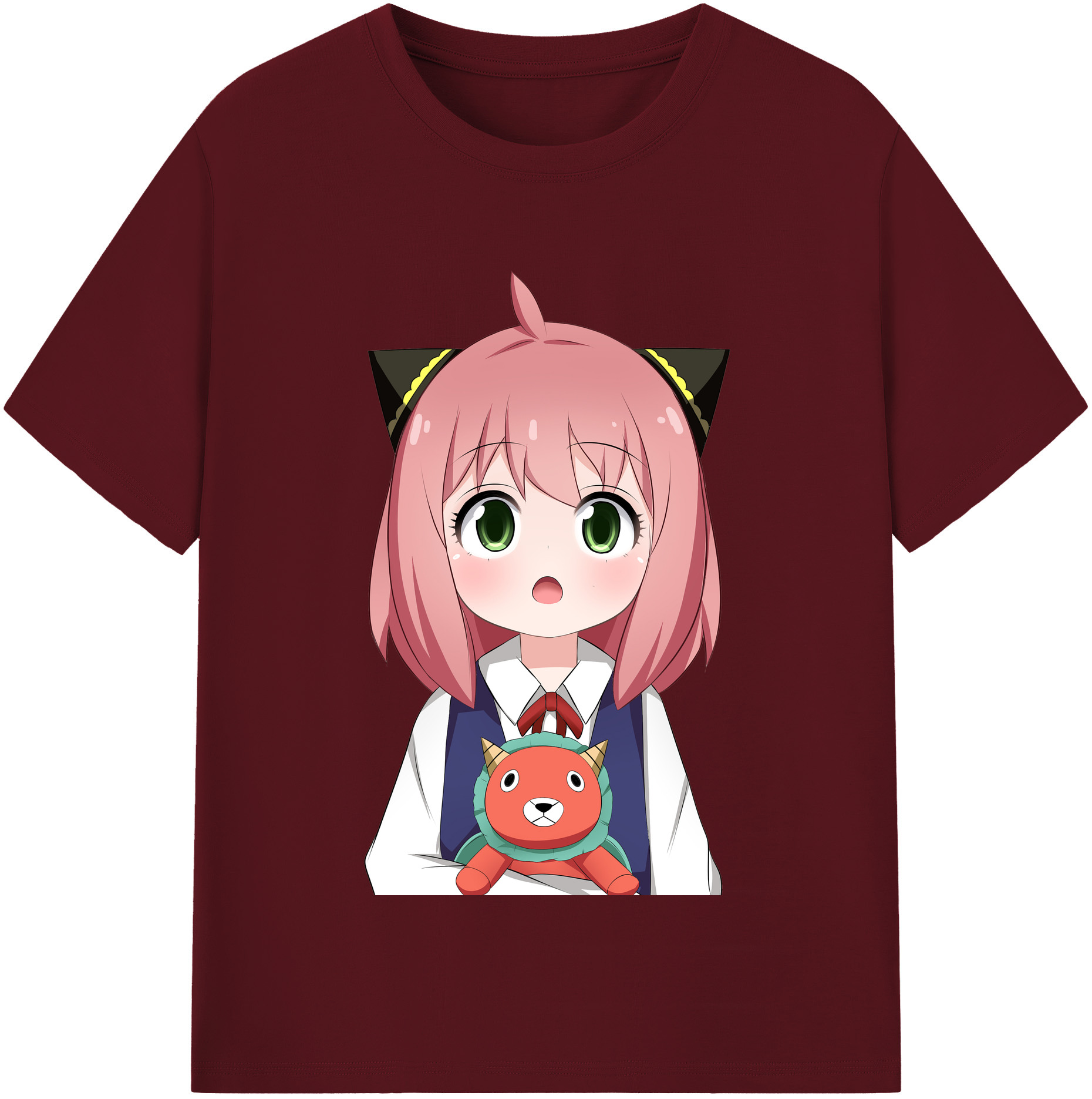 （画像用） SPY×FAMILY间谍家家酒 綿100％半袖Tシャツ（フロントプリント）